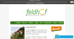 Desktop Screenshot of demeter-feldhof.ch